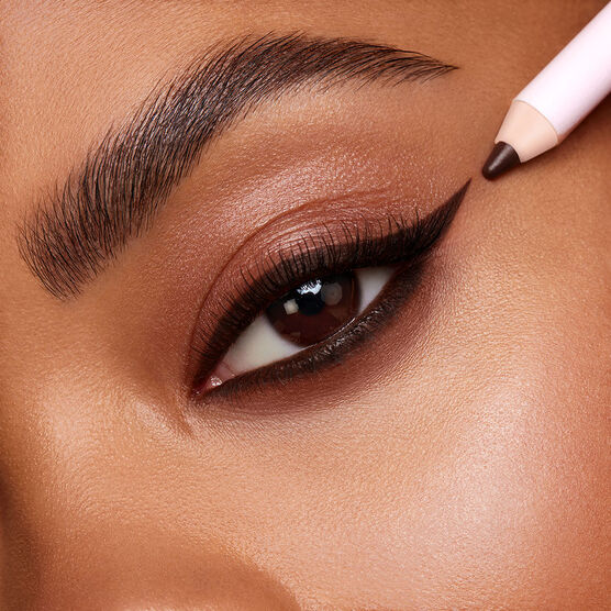 kj lapis gel olhos  matte dark brown